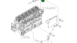 Блок 6261-71-8640 Komatsu