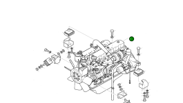 Двигатель 2201-9054A Komatsu
