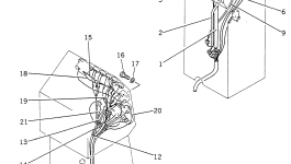 Кабель 234-06-31660 Komatsu