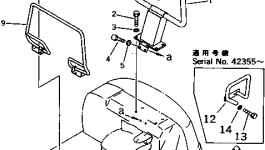 Стойка 20N-54-71656 Komatsu