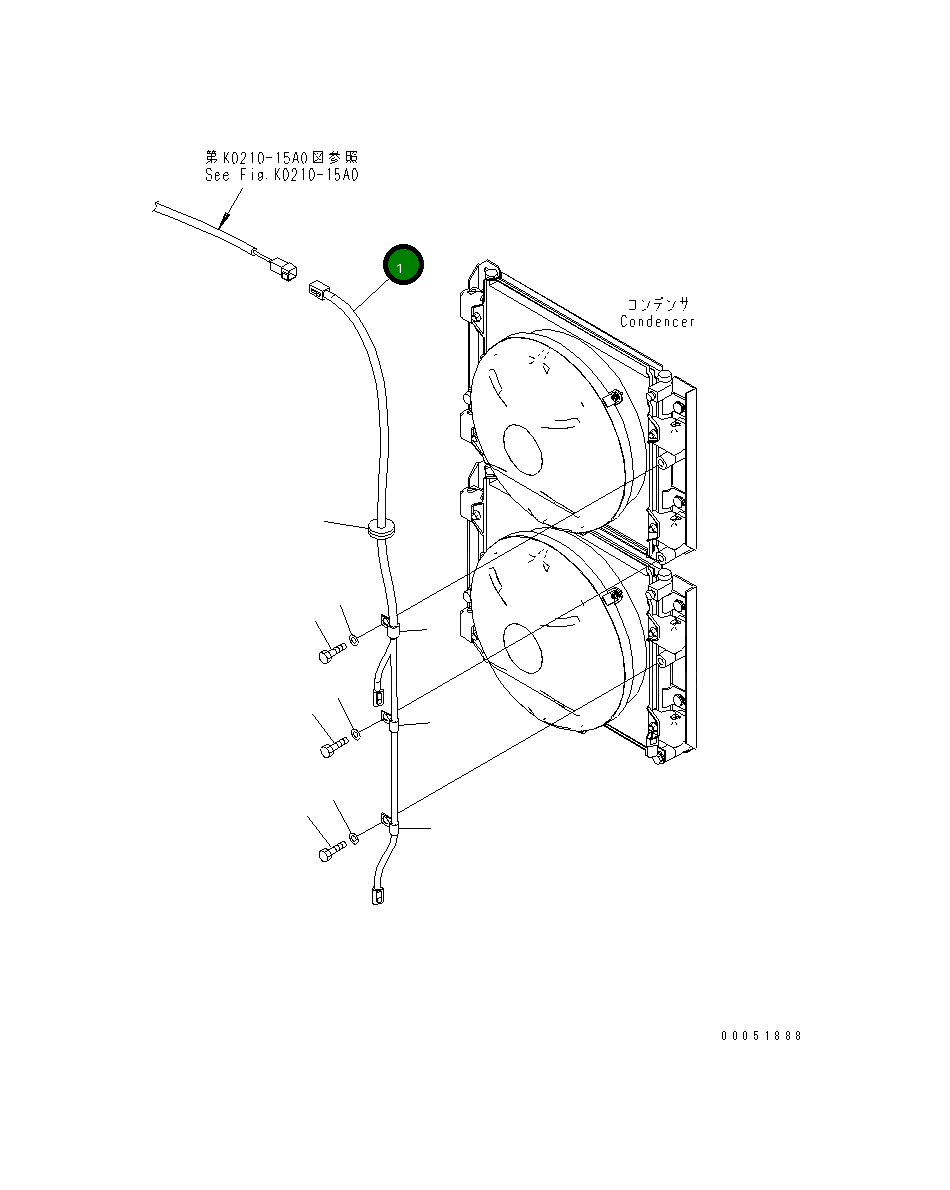 Жгут проводов 21T-06-32371 Komatsu