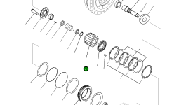 Блок цилиндра 708-8H-33720 Komatsu