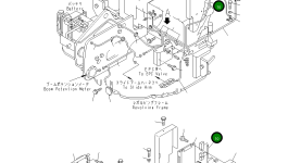 Жгут проводов 21U-979-1360 Komatsu