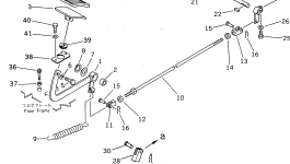 Кронштейн 23C-45-11130 Komatsu
