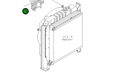Защитный кожух 21W-03-38211 Komatsu