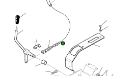 Кабель 21D-43-11160 Komatsu