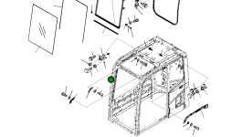 Выключатель 21J0612440 Komatsu
