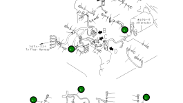 Жгут проводов 415-06-22441 Komatsu