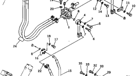 Клипса 198-61-15220 Komatsu