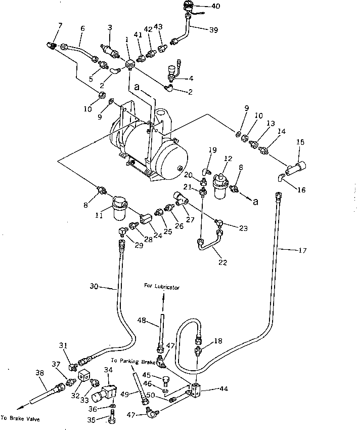 Шланг 20G-68-19580 Komatsu