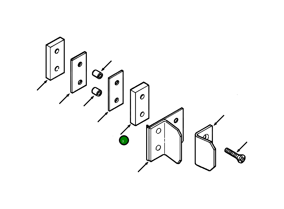 Внутреннее основание 1300 581 H1 Komatsu