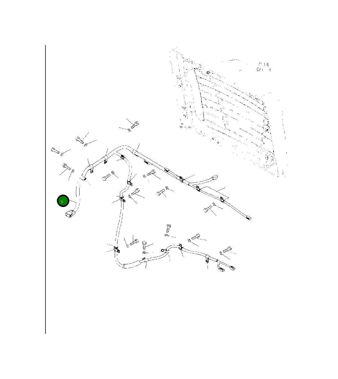 Жгут проводов 421-06-63211 Komatsu