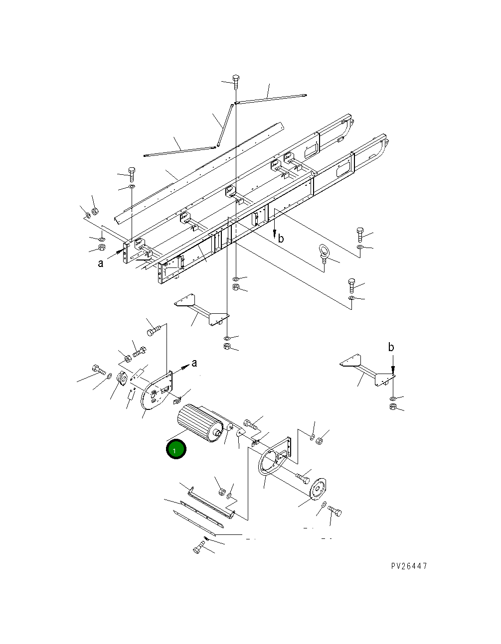 Головка KWKKS-75-53133 Komatsu