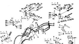 Шланг 07115-40508 Komatsu
