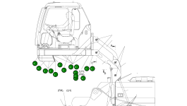 Кабинная платформа в сборе 9603-1040 Komatsu