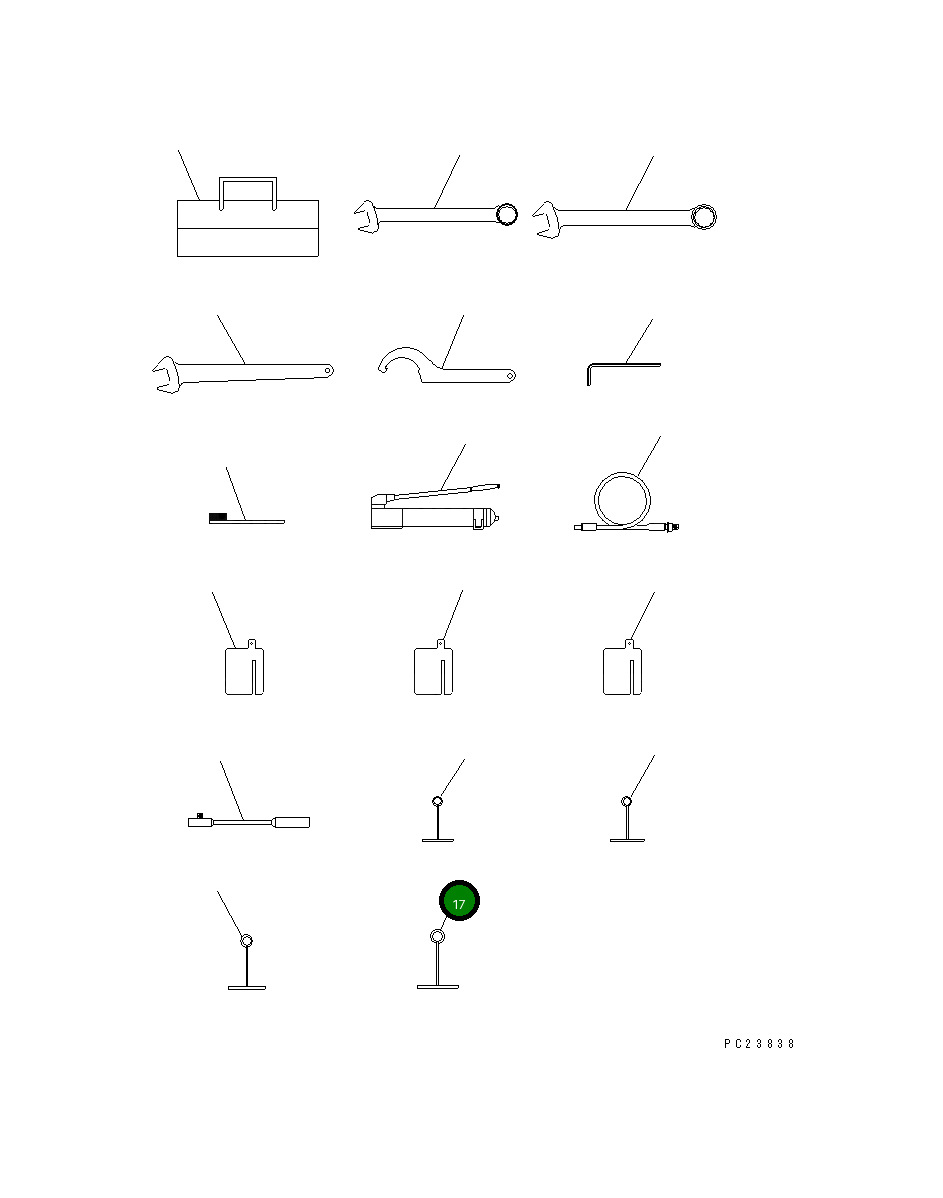 Индикатор 8206-70-3F70 Komatsu