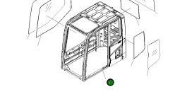 Кабина 208-53-21111 Komatsu