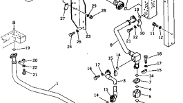 Трубка 209-62-32250 Komatsu