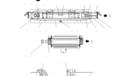 Защитный кожух MFR0000721 Komatsu