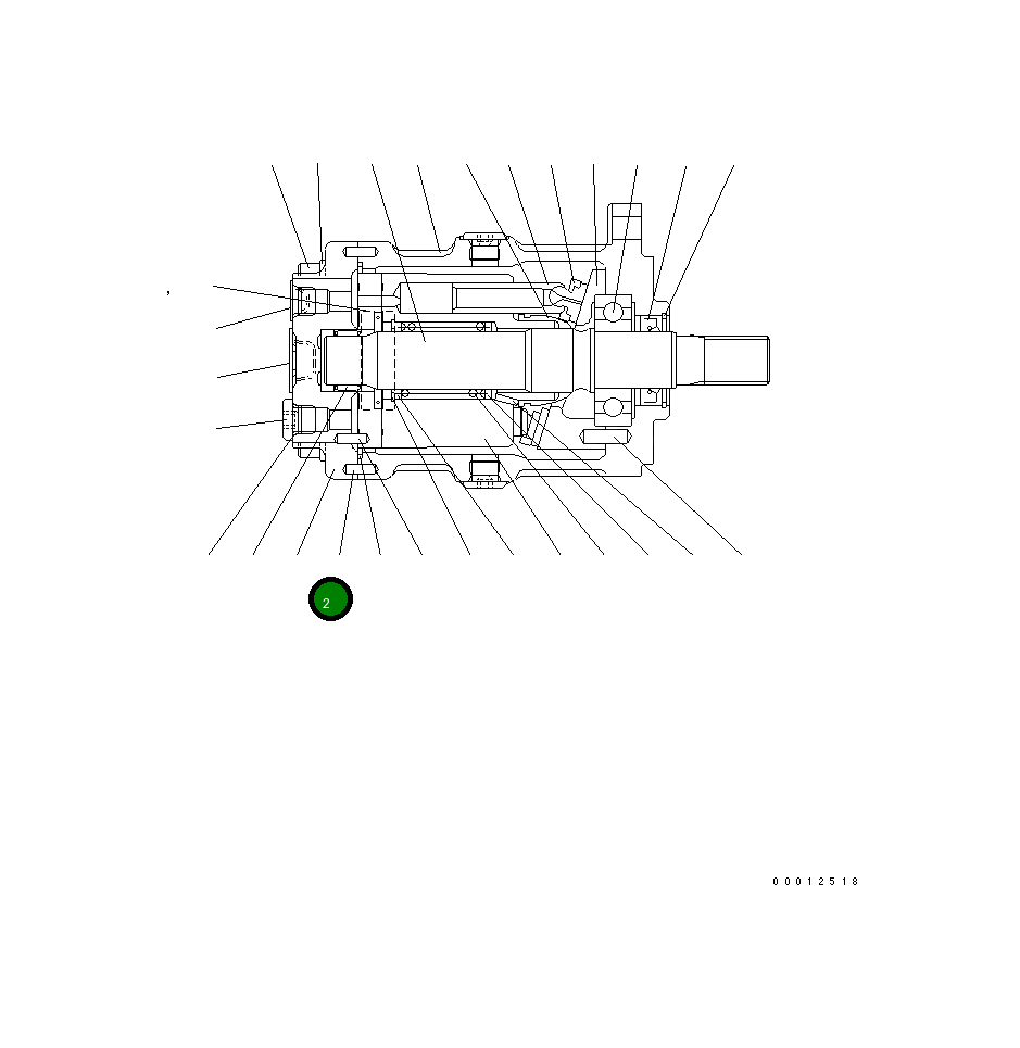 Блок KB20461-37918 Komatsu