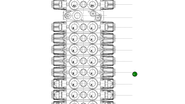 Блок бульдозера 08401484 Komatsu