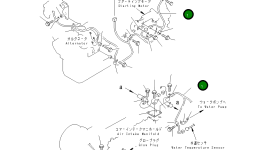 Жгут проводов 6222-83-4320 Komatsu