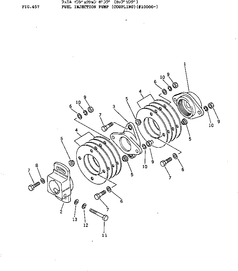 Блок ND092551-0240 Komatsu