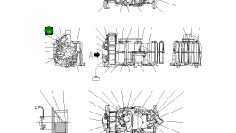 Дверь TW534270-3221 Komatsu