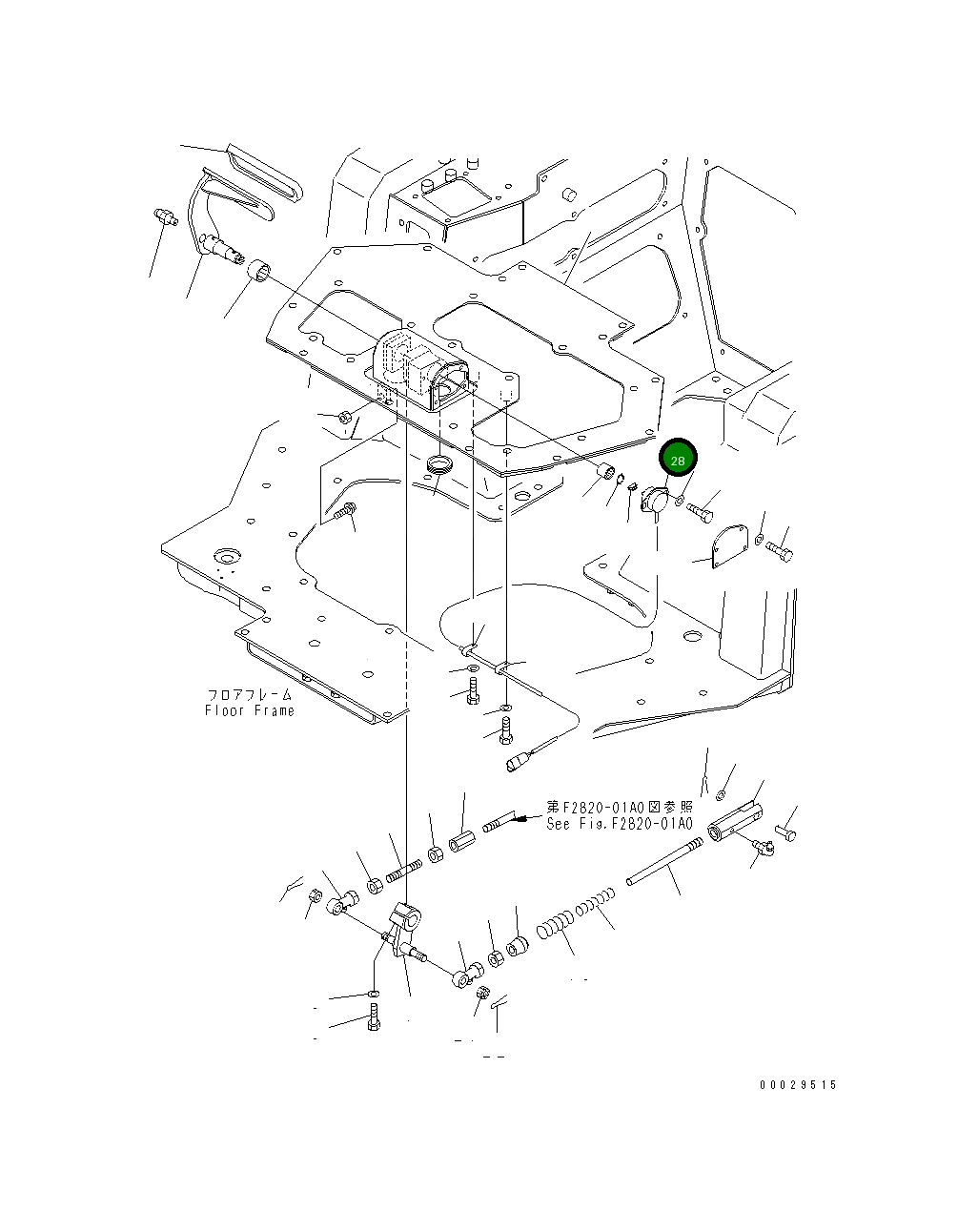 Датчик 7861-93-4130 Komatsu