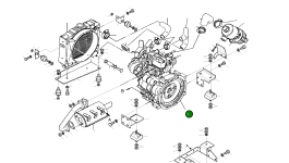 Двигатель 2201-9062 Komatsu