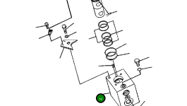 Блок 22P-62-13490 Komatsu