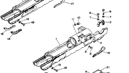 Защитный кожух 195-30-12222 Komatsu