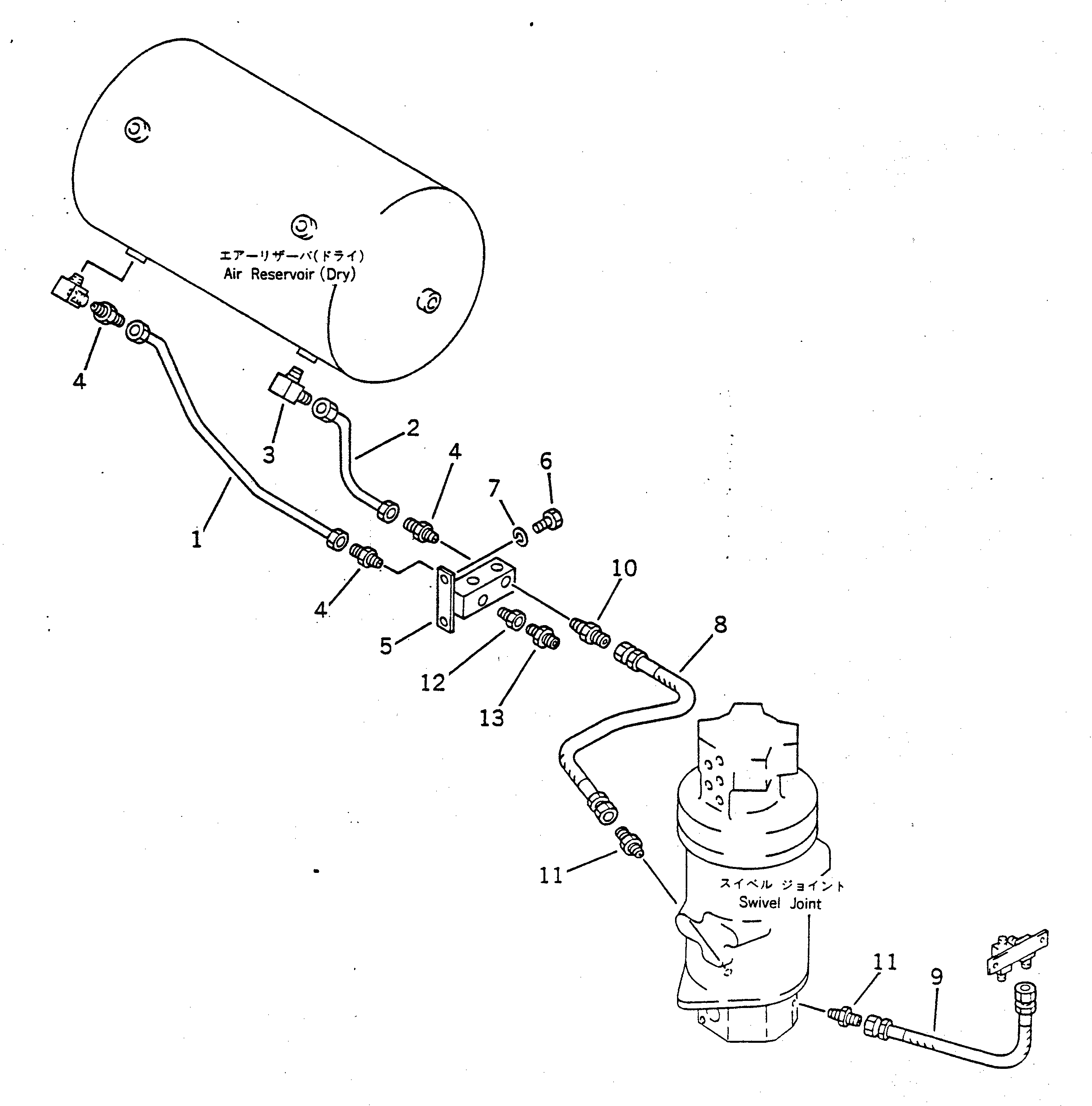 Блок 22X-44-12710 Komatsu