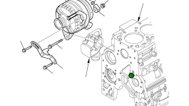 Блок EA504010798 Komatsu