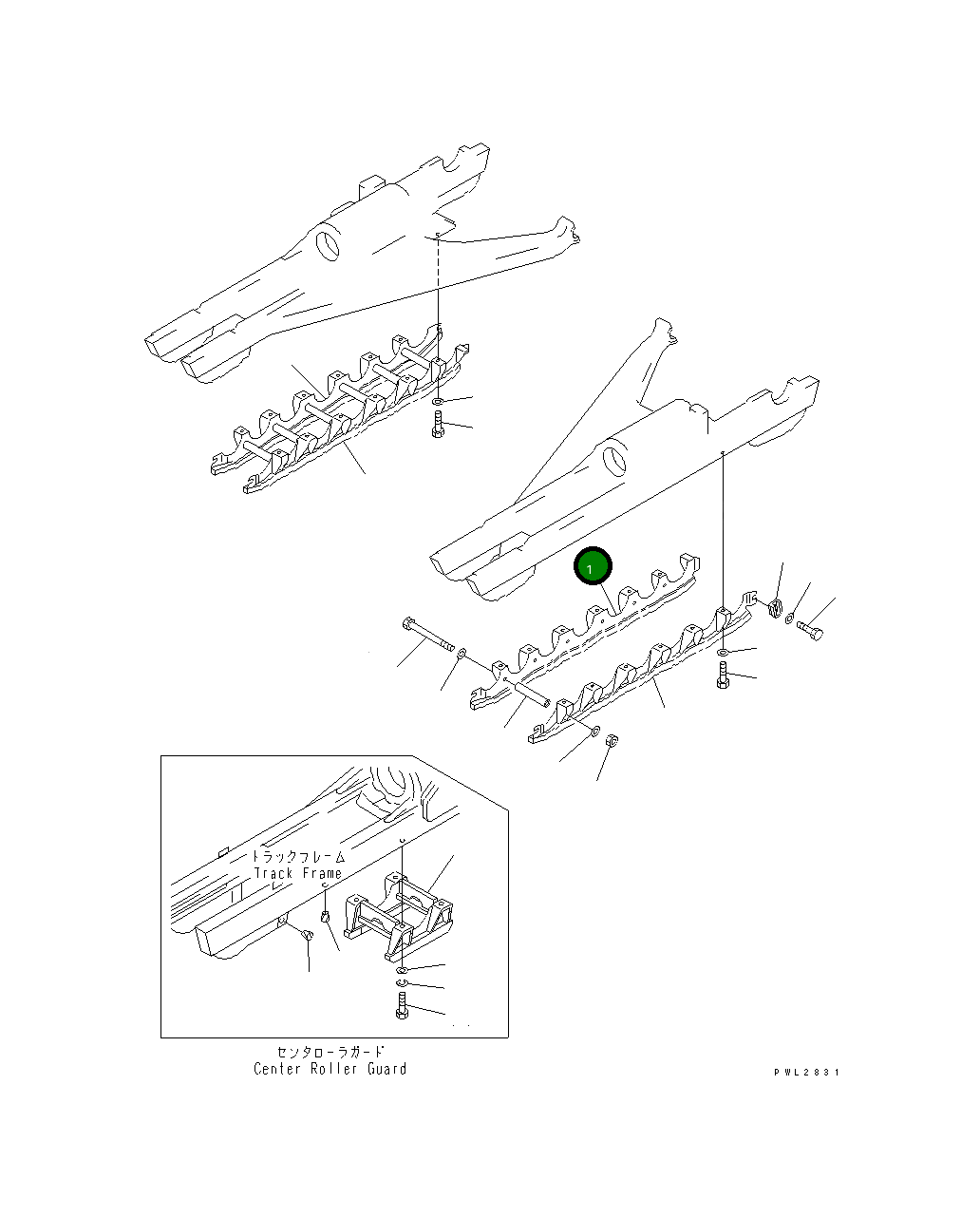 Защитный кожух 175-30-32176 Komatsu