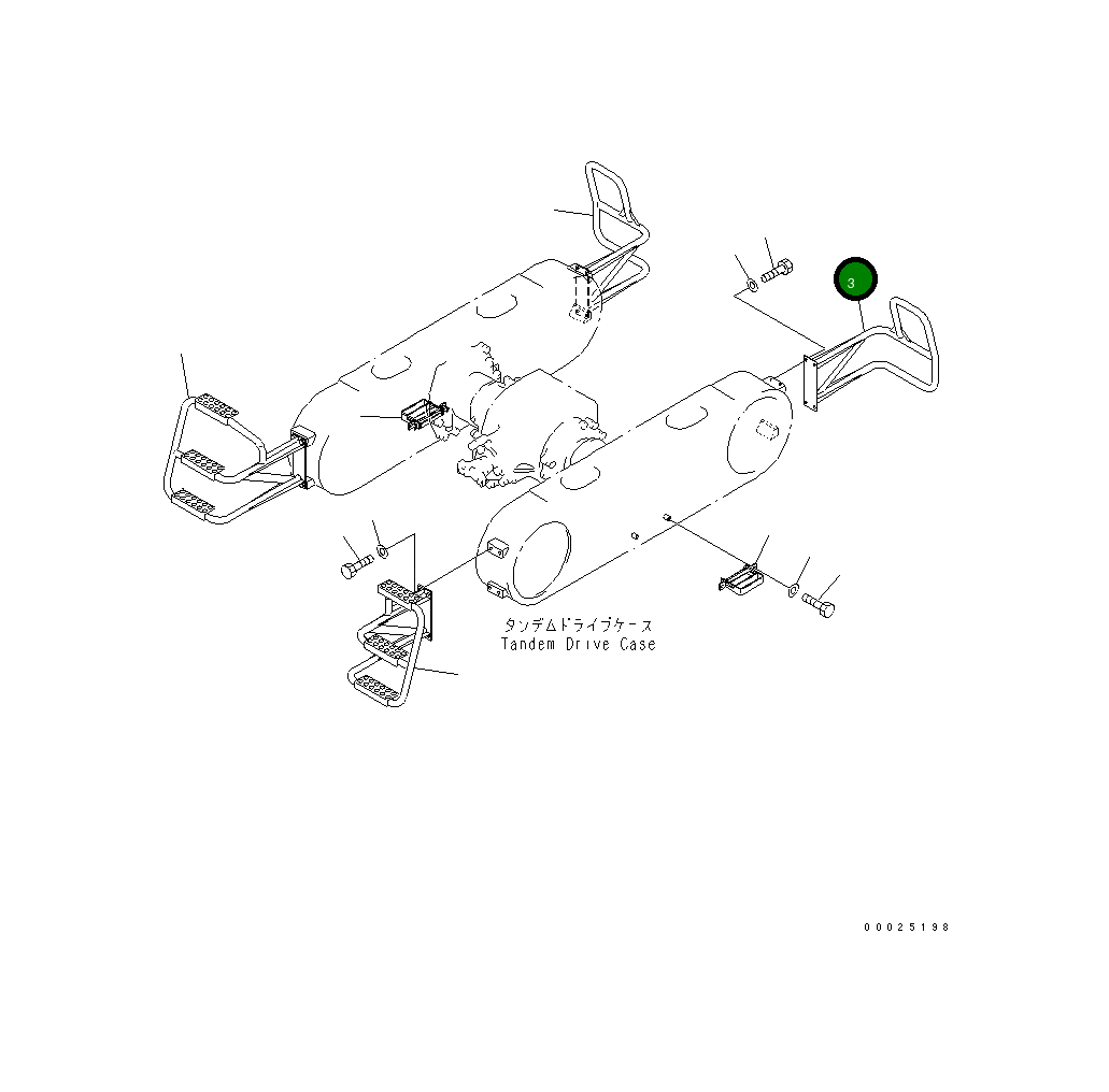 Защитный кожух 23D-23-32132 Komatsu
