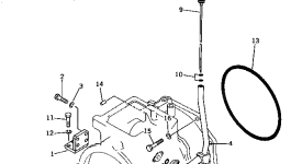 Кронштейн 135-15-31810 Komatsu
