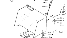Клипса 232-04-12251 Komatsu