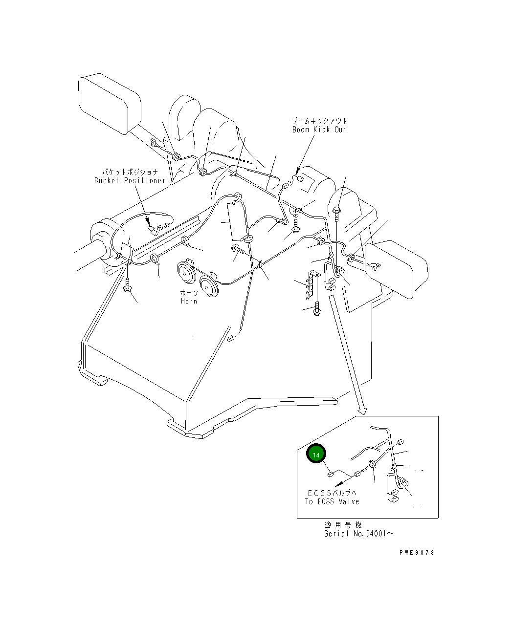 Жгут проводов 421-06-21310 Komatsu