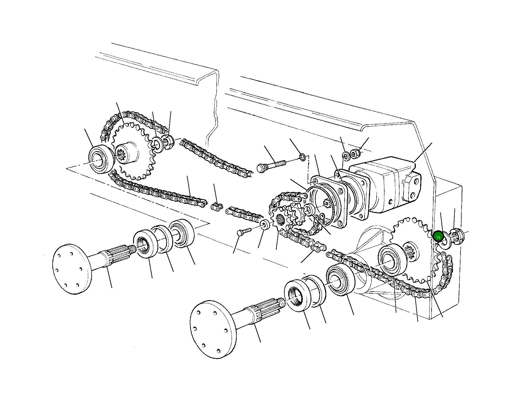 Гидромотор 842120006 Komatsu