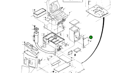 Дверь 4621-4187A Komatsu