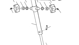Блок в сборе, цапфа 730 201 C91 Komatsu