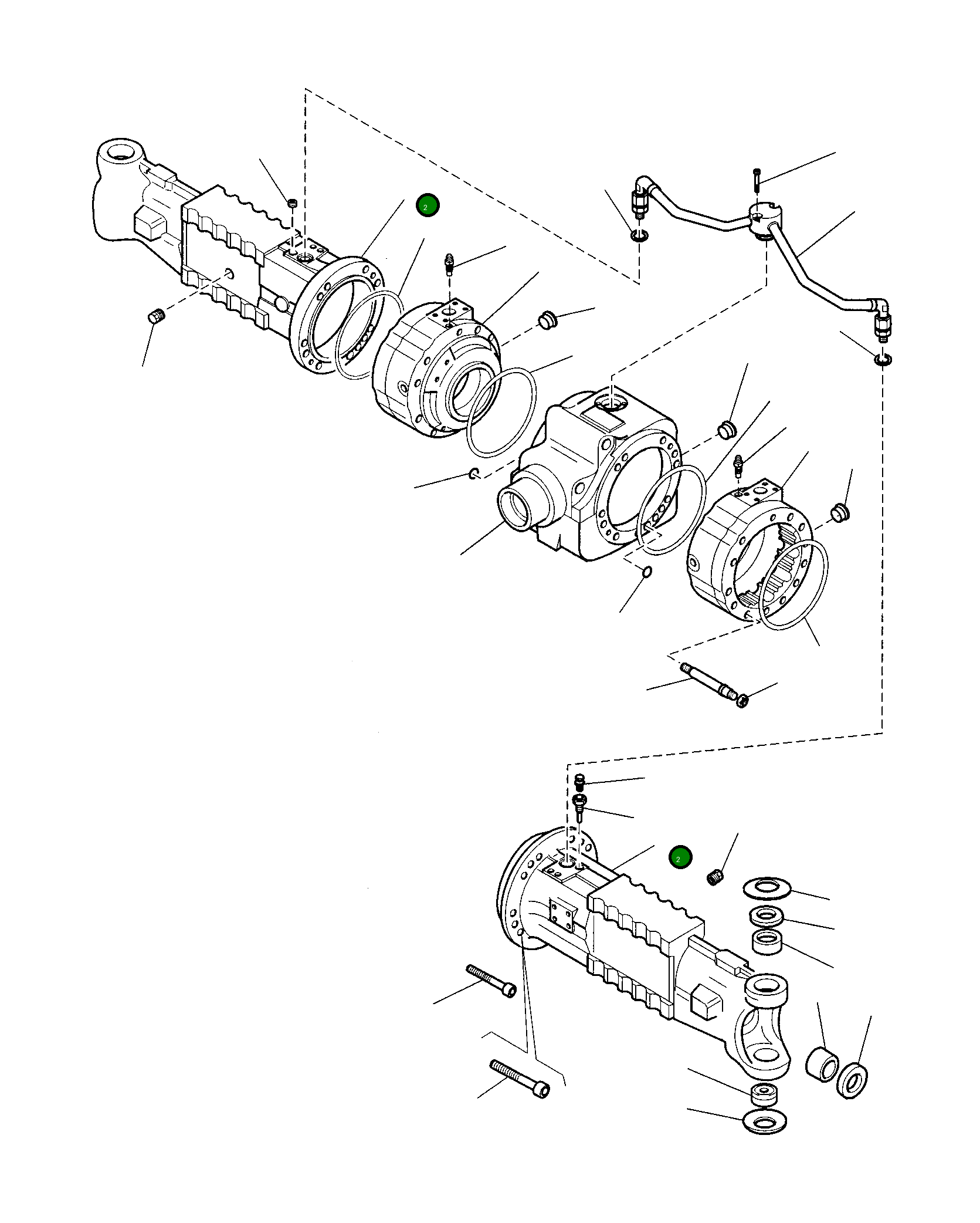 Балка-труба CA0143286 Komatsu