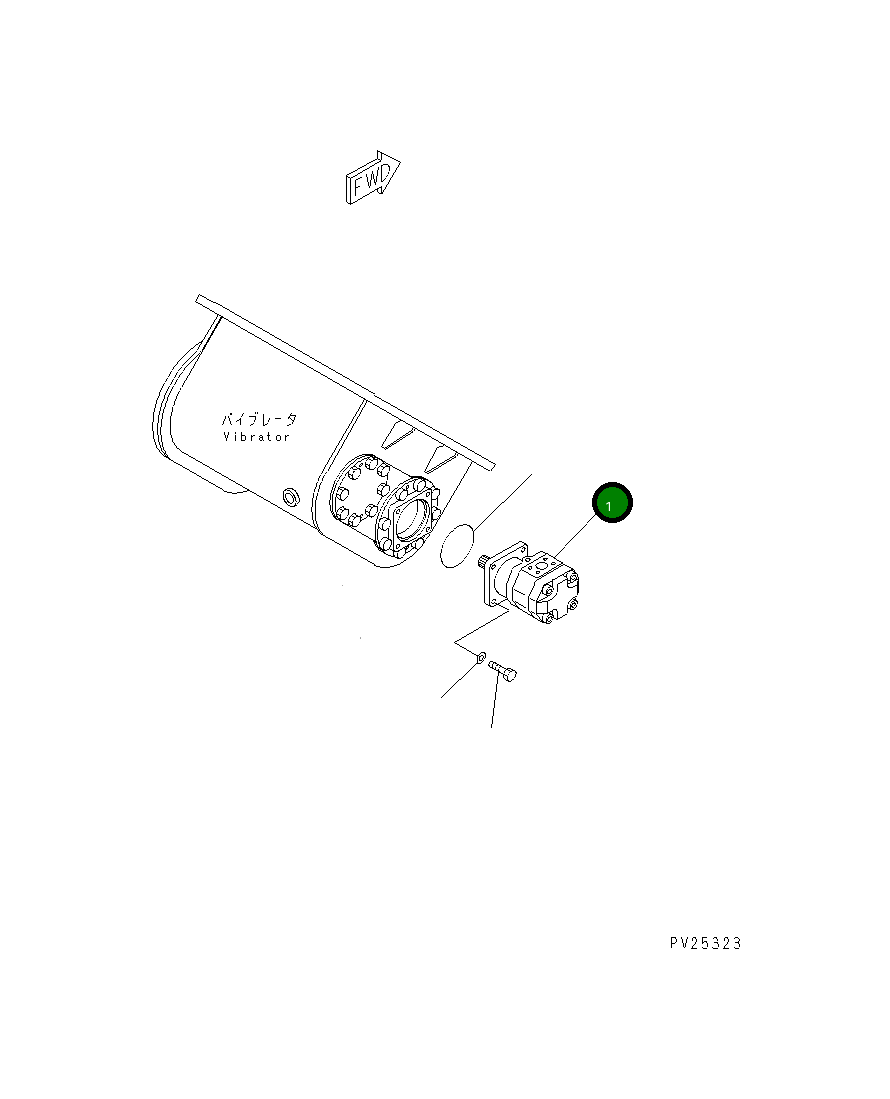 Двигатель 8242-60-1121 Komatsu