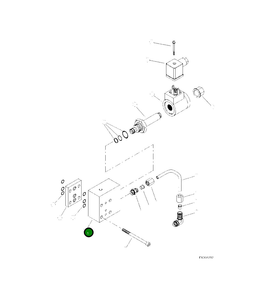 Блок 27193 Komatsu