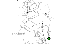 Датчик 14X-06-31550 Komatsu