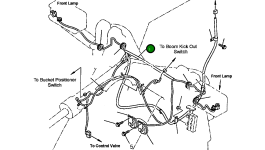 Жгут проводов 418-06-22290 Komatsu