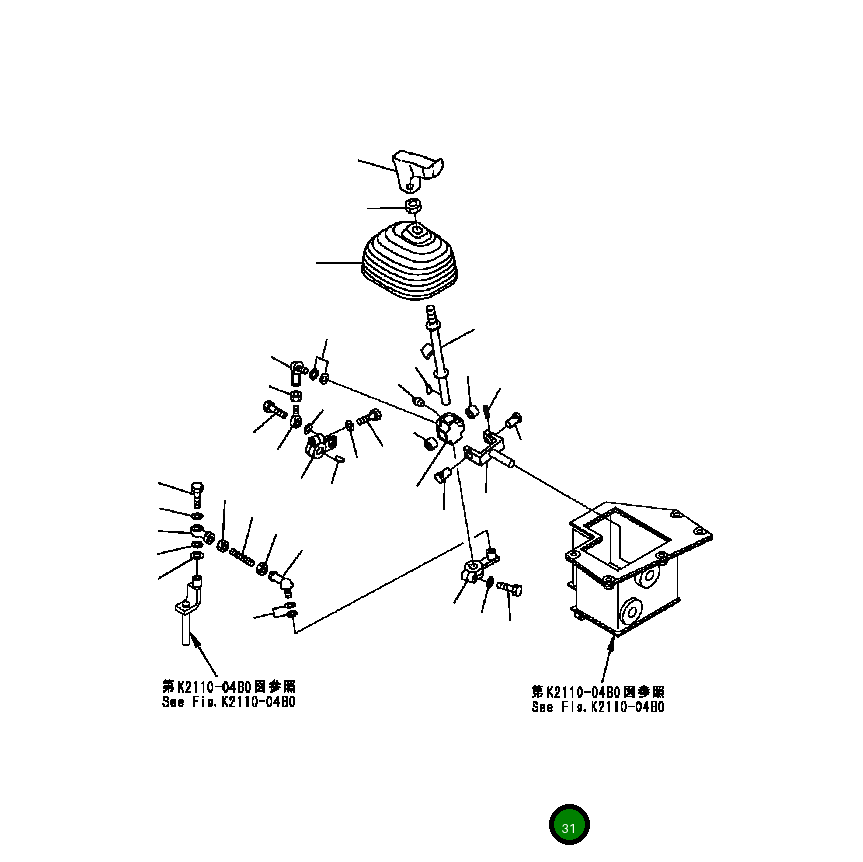 Бобышка 170-43-17330 Komatsu