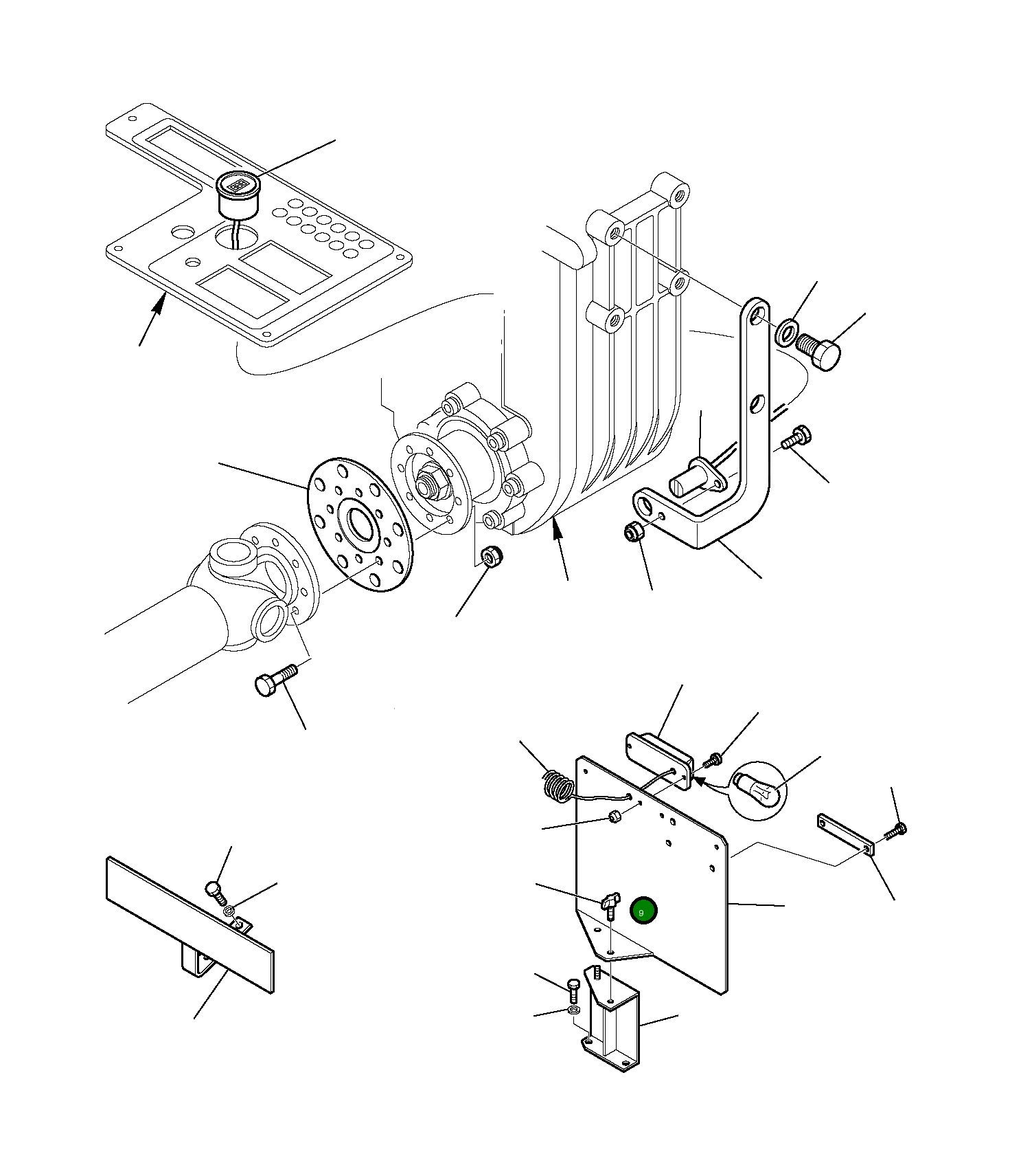 Кабель 885411139 Komatsu