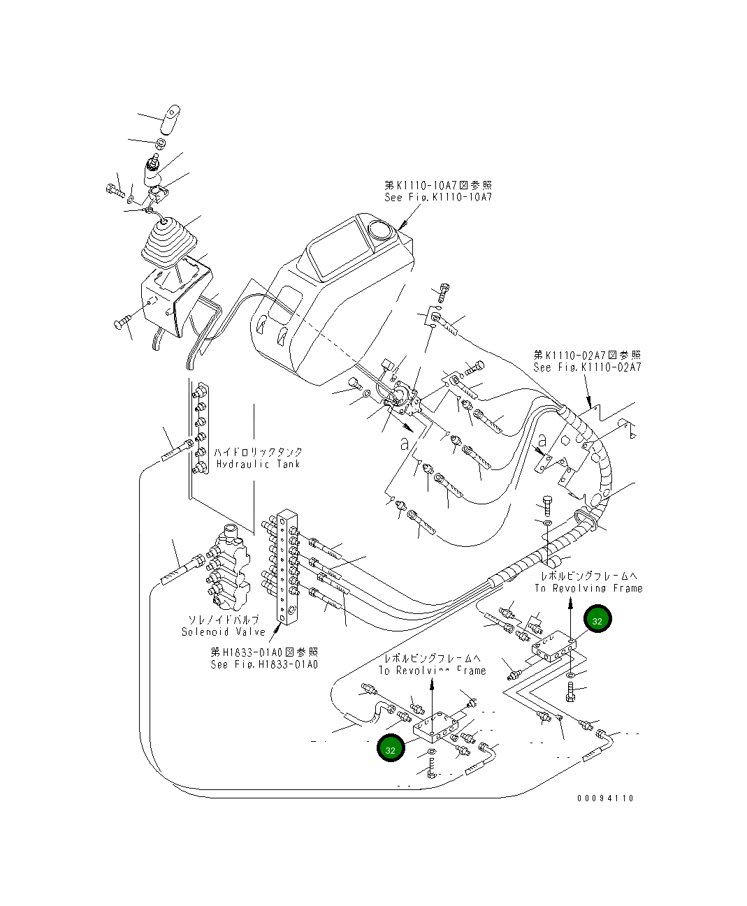 Блок 22B-62-13110 Komatsu